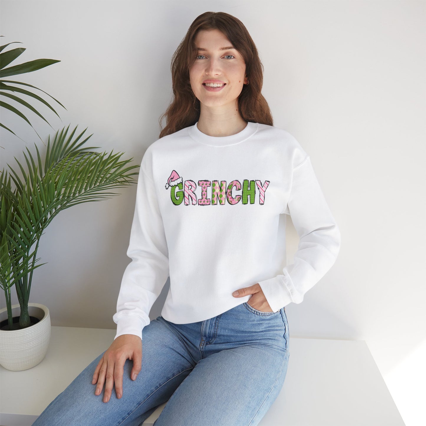 Grinchy Crewneck Sweatshirt