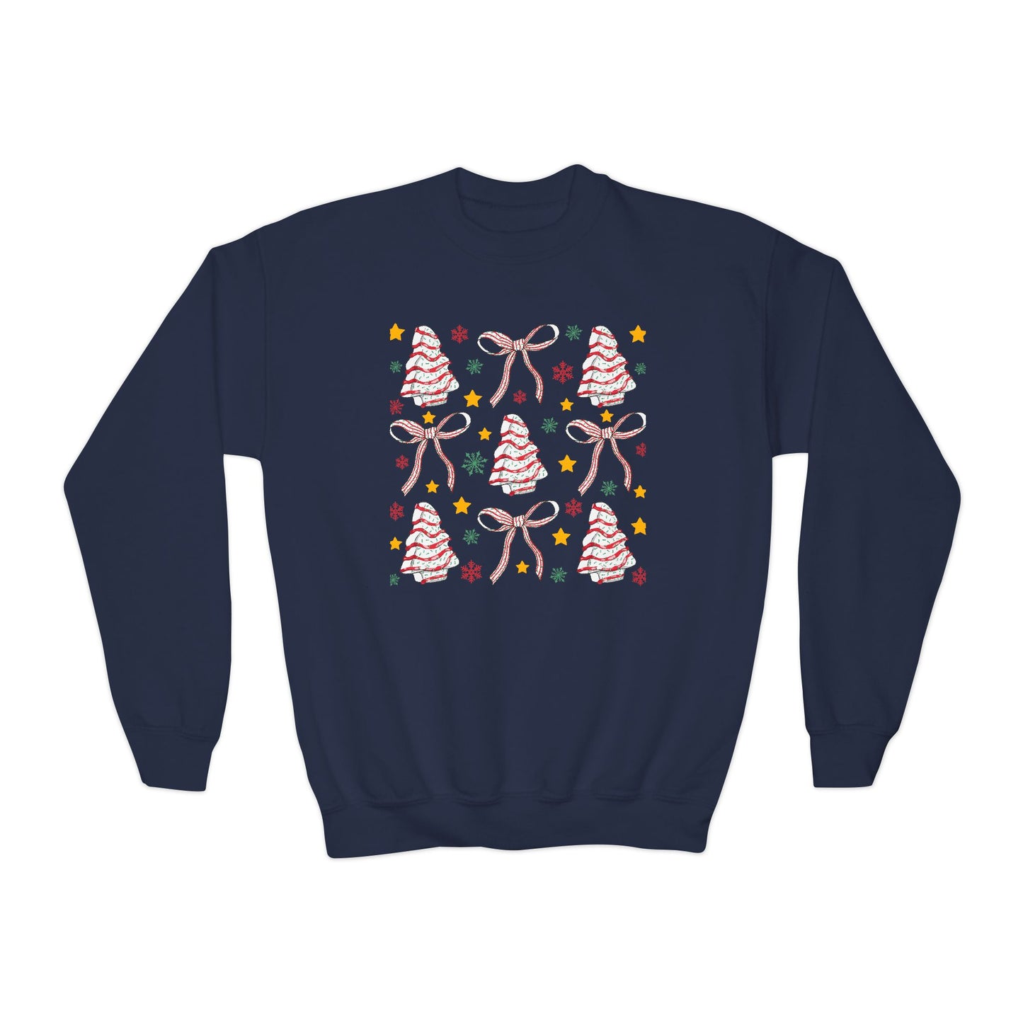 Coquette Christmas Tree Sweatshirt - Youth