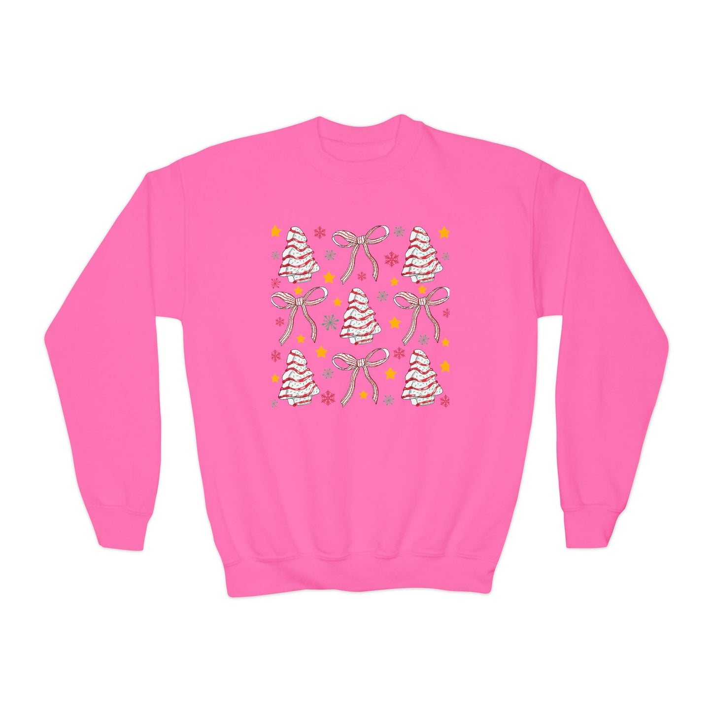 Coquette Christmas Tree Sweatshirt - Youth