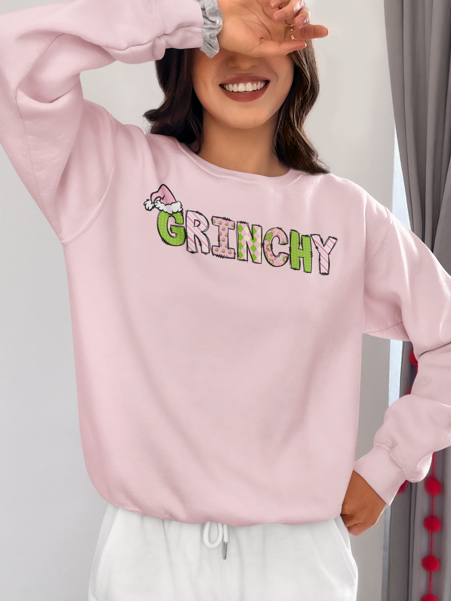 Grinchy Crewneck Sweatshirt